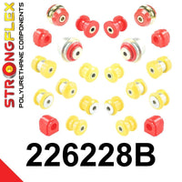 STRONGFLEX 226228B: Kompletní sada silentblokoů pro Audi