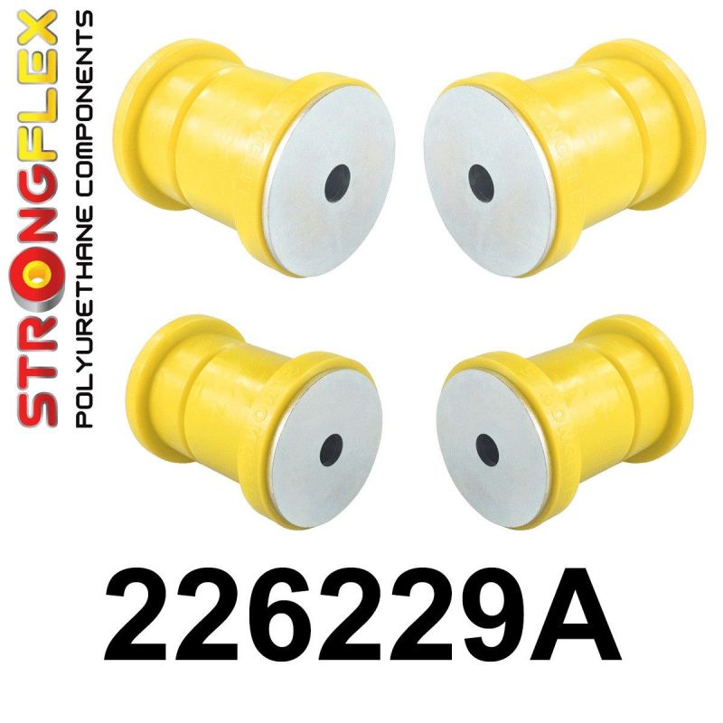 STRONGFLEX 226229A: Zadná nápravnica - sada silentblokov SPORT pro Audi po 29.05.2012