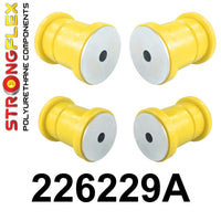 STRONGFLEX 226229A: Zadná nápravnica - sada silentblokov SPORT pro Audi po 29.05.2012