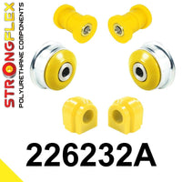 STRONGFLEX 226232A: Přední náprava - sada silentbloků SPORT pro Seat