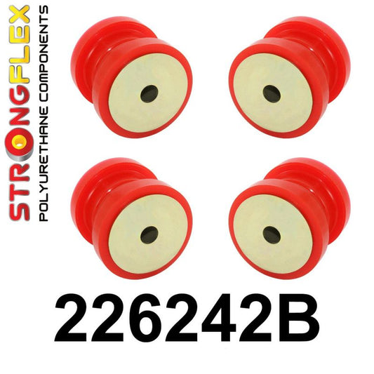 STRONGFLEX 226242B: Zadní nápravnice - sada silentblokov pro Audi