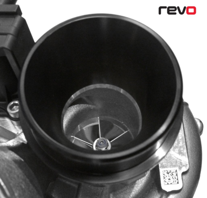 Revo MQB Machined Turbo Inlet (IS38 ETR Hybrid Turbo)