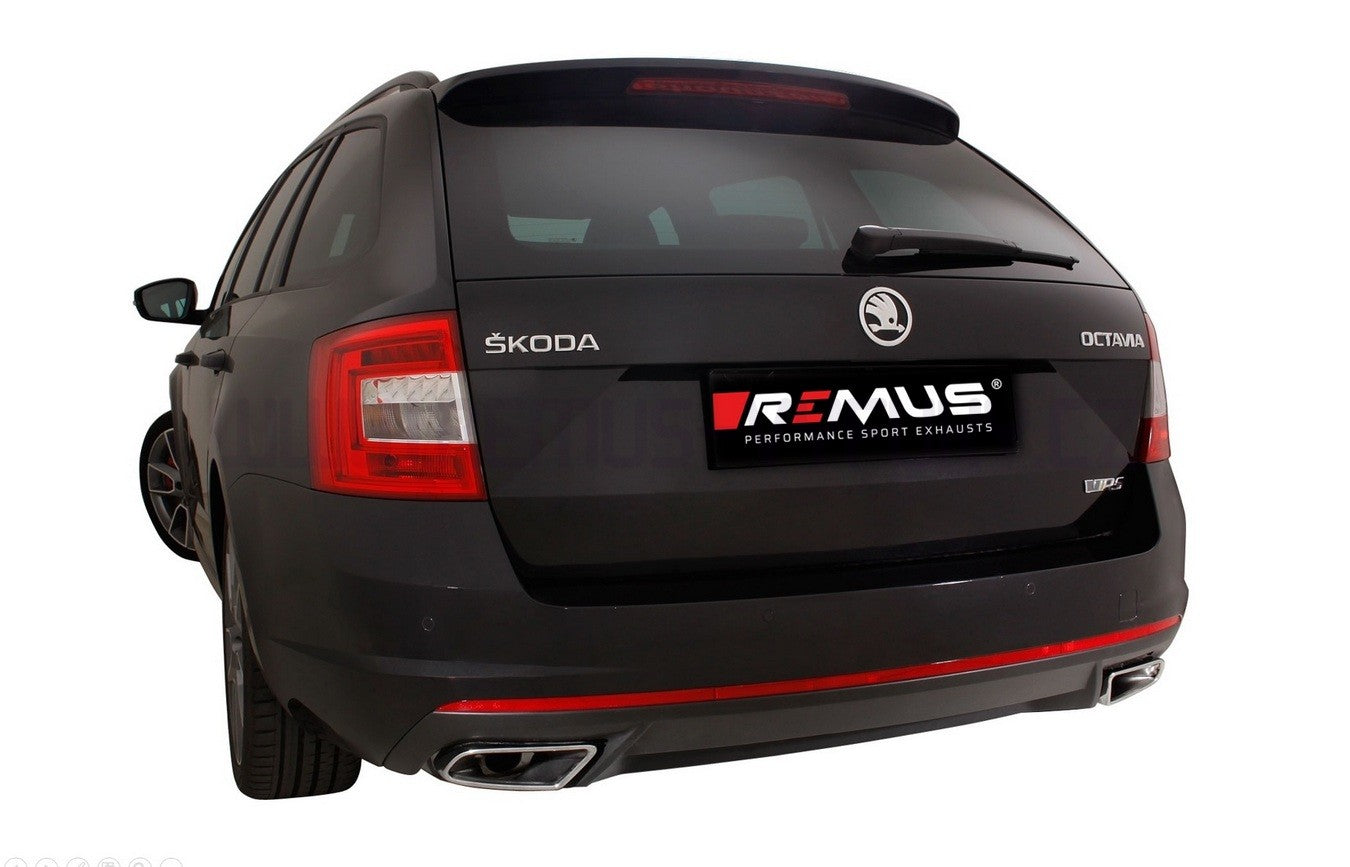 Remus Zadní tlumiče s integrovanými ventily pro regulaci zvuku Octavia III