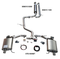 Remus Zadní tlumiče s integrovanými ventily pro regulaci zvuku Octavia III