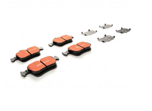 Racingline Performance zadní brzdové desky RP700 pro vozy Škoda platformy MQB s kotouči 300 x 12 mm / 272 x 10 mm a el. park. brzdou