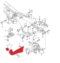 Verkline zadní spodní ramena MQB - Audi