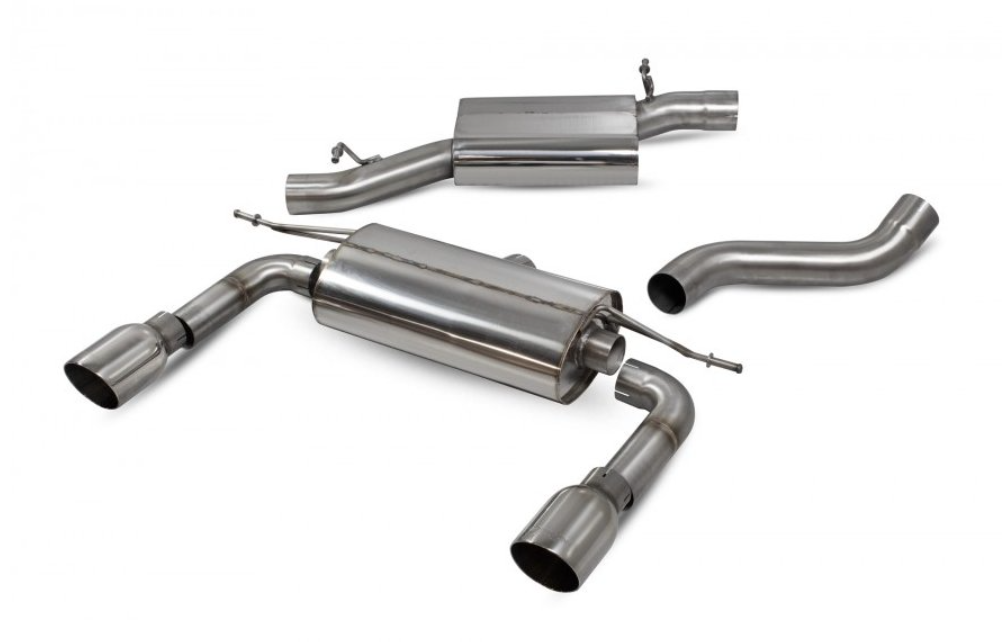 Scorpion výfukový systém TT MK3 2.0TFSi Quattro