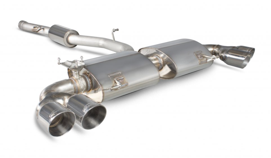 Scorpion výfukový systém Audi S1