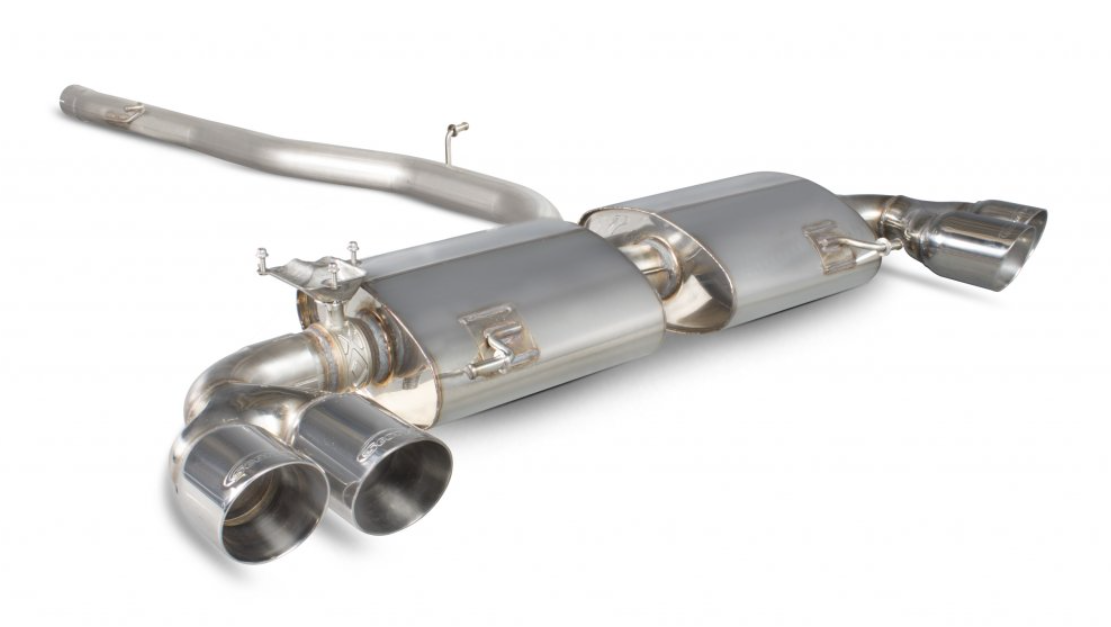 Scorpion výfukový systém Audi S1