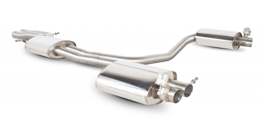 Scorpion výfukový systém RS4, RS5 B8