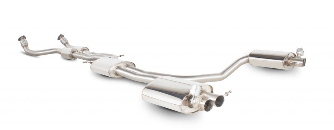 Scorpion výfukový systém RS4, RS5 B8