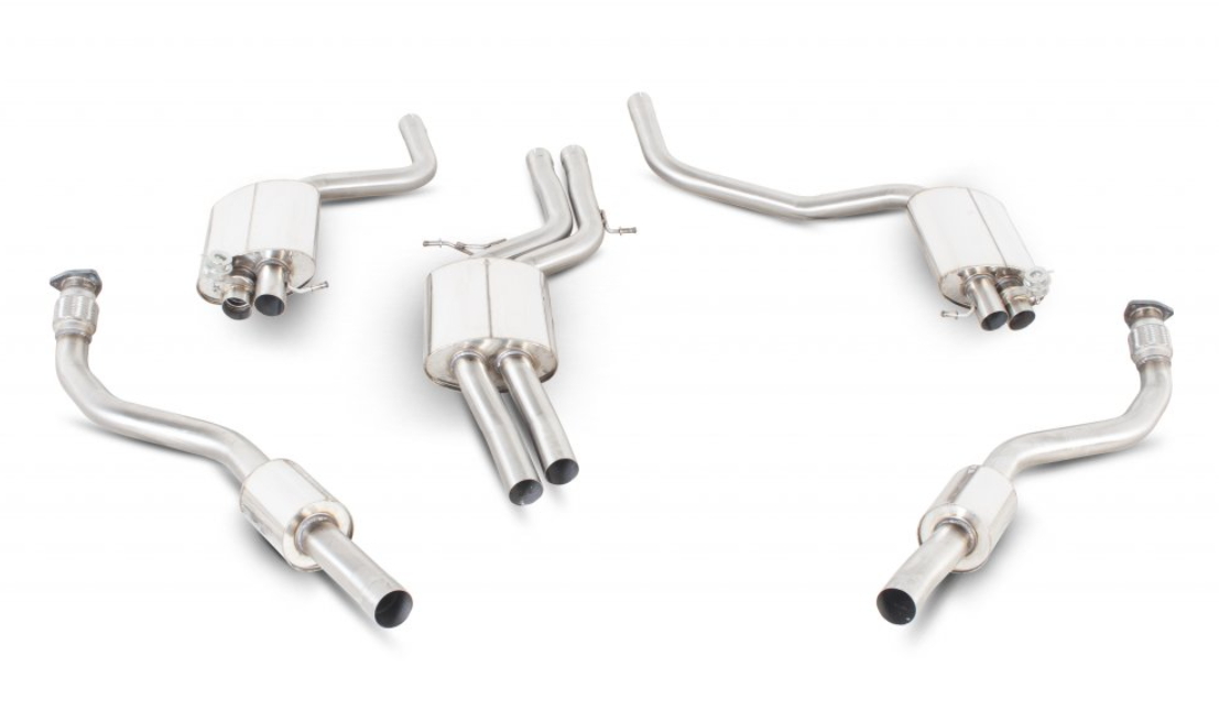 Scorpion výfukový systém RS4, RS5 B8