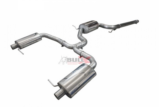 Bull-X catback výfukový systém Škoda Octavia 3 RS