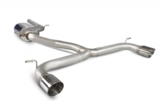 Scorpion výfukový systém Golf 7 GTI včetně Clubsport